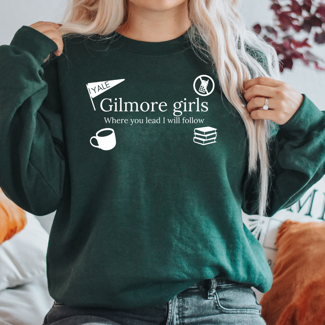 Gilmore Girls Crewneck XX Large Ash Grey